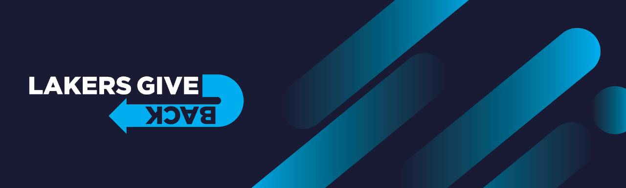 Lakers Give Back graphic